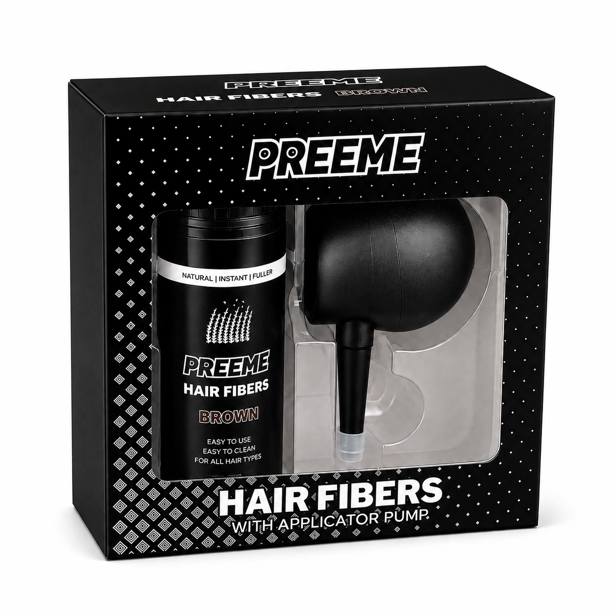 Hair Building Fibers | Brown
