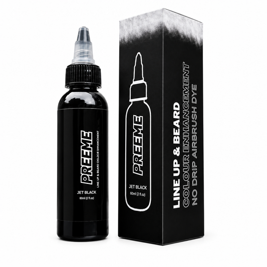 Lineup & Beard No Drip Colour Enhancement | Jet Black